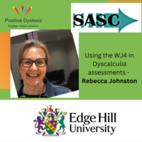 One hour SASC approved - Using the WJ4 to diagnose dyscalculia