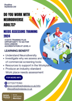 Workplace needs assessors course - with accreditation