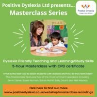 Dyslexia Friendly Teaching and Learning/Study Skills Masterclass