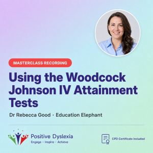 Using the Woodcock Johnson 1V Attainment tests