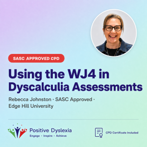 Using the WJ4 to diagnose Dyscalculia
